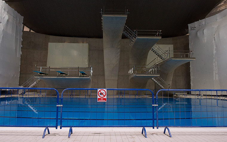 Olympic Park in 2013: Diving pool