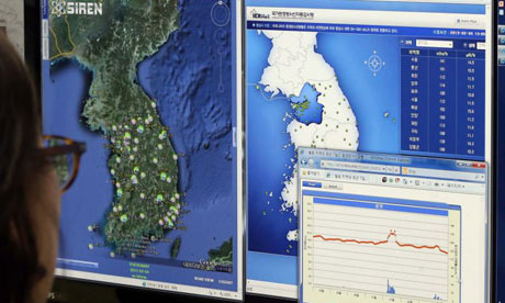 Nuclear radiation monitoring in South Korea. Nuclear radiation monitoring in South Korea.
