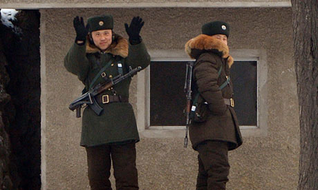 North Korean soldiers