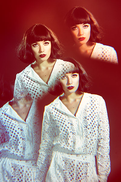 Daisy Lowe: Daisy Lowe in white jumpsuit