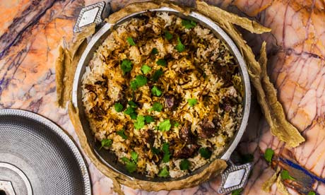 Dum gosht biryani 