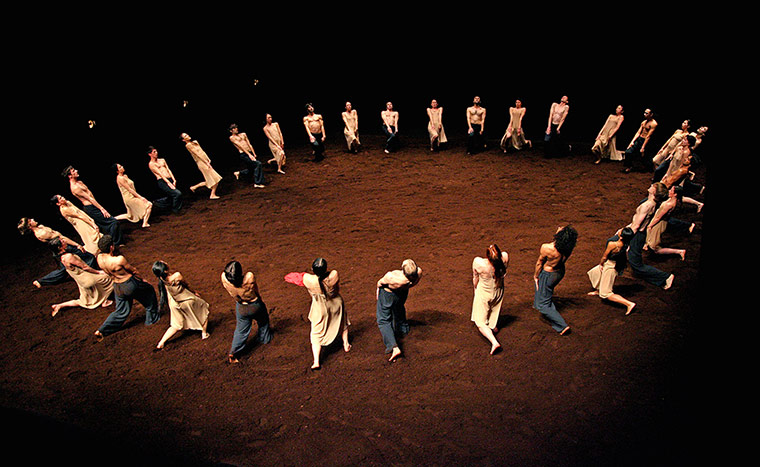 Rite of Spring: Pina Bausch's Tanztheatre Wuppertal production at  Sadler's Wells in 2008