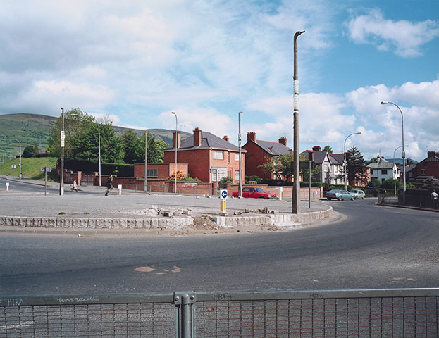 Landscape at the Tate: Paul Graham, Roundabout, Andersonstown, Belfast, 1984