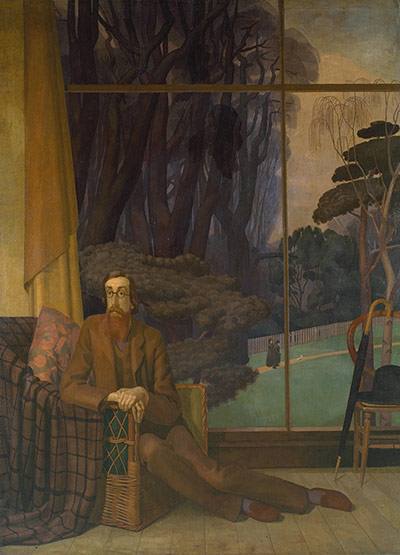 Landscape at the Tate: Henry Lamb, Lytton Strachey, 1914