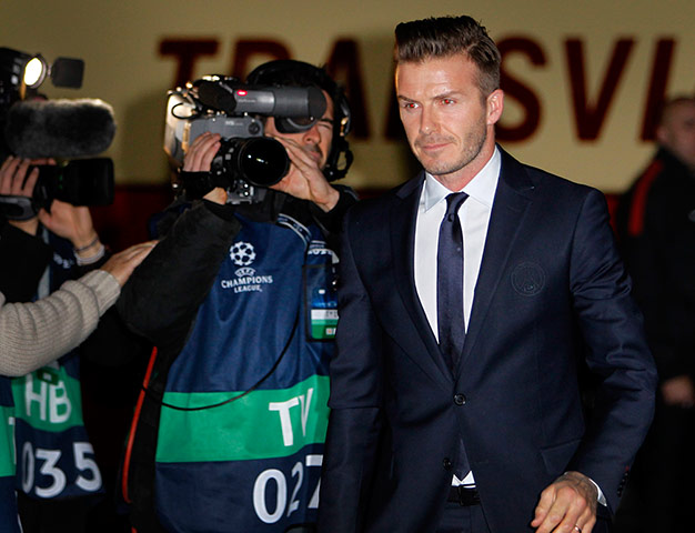 Tuesday Champions League: David Beckham