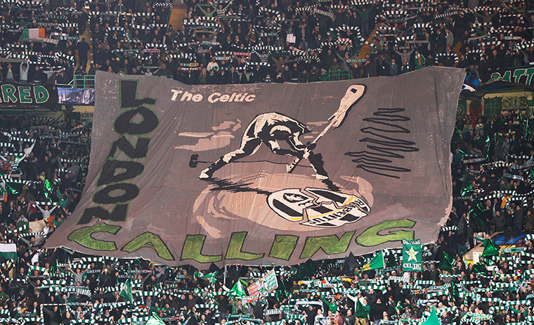 Tuesday Champions League2: Celtic fans