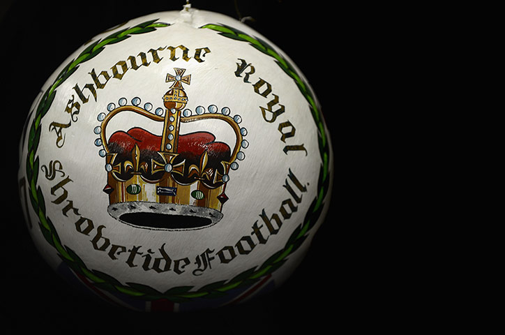 Ashbourne Shrovetide : Royal Shrovetide Football