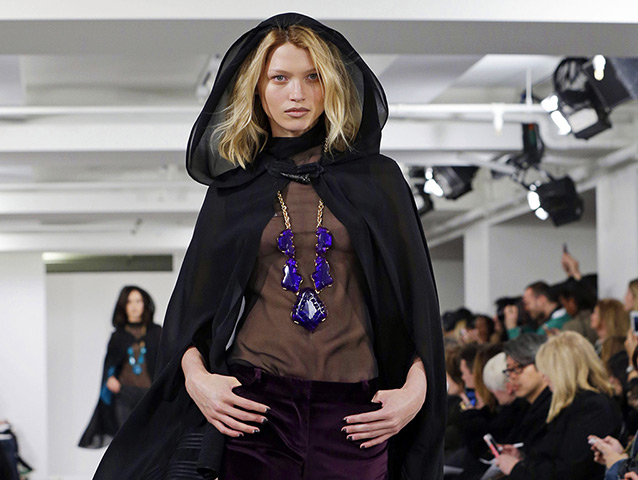 oscar de la renta at nfw: Oscar de la Renta Fall 2013 show 