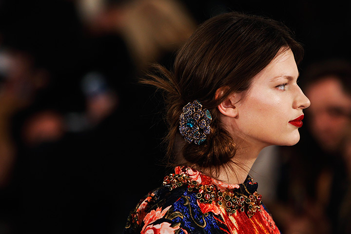 oscar de la renta at nfw: Fashion from the Oscar de la Renta Fall 2013 show