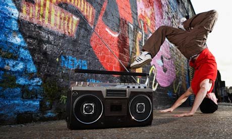 Break Dancer on Street