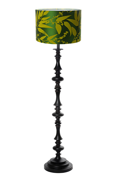 Homes Wish List : lamp with green and yellow shade 