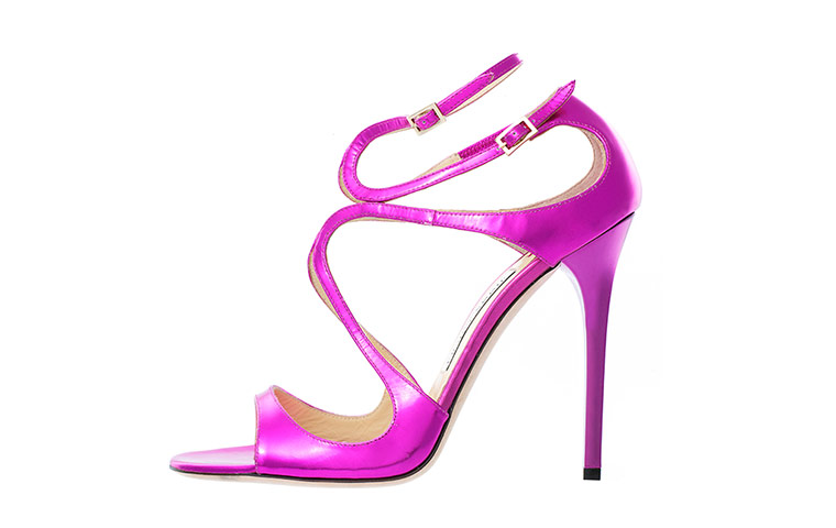 Accessories col fashion: pink high heeled sandal