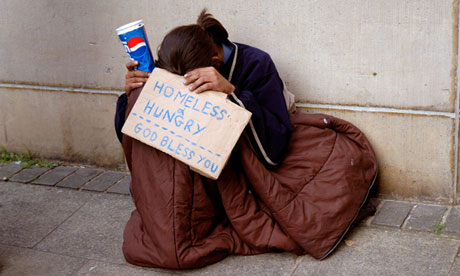 Young person homeless