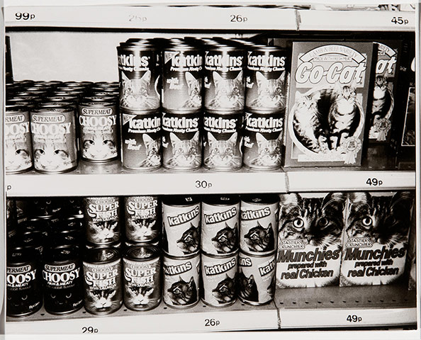 Warhol Photography: Cat Food