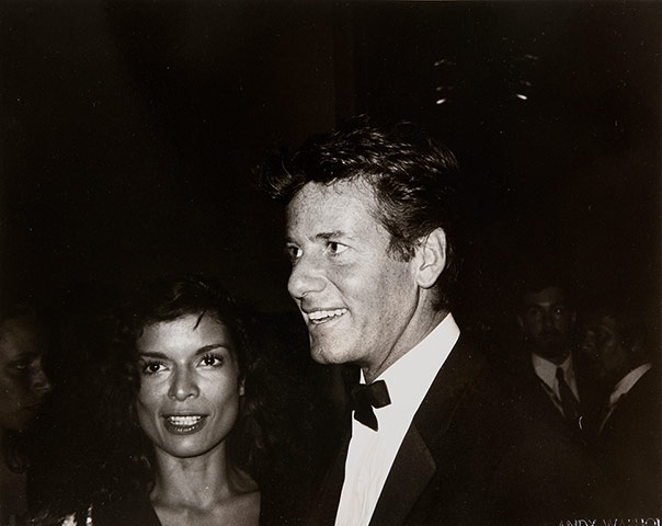 Warhol Photography: Bianca Jagger and Calvin Klein