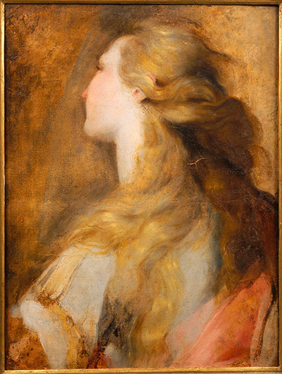 Federico Barocci: Head study for Mary Magdalen by Barocci