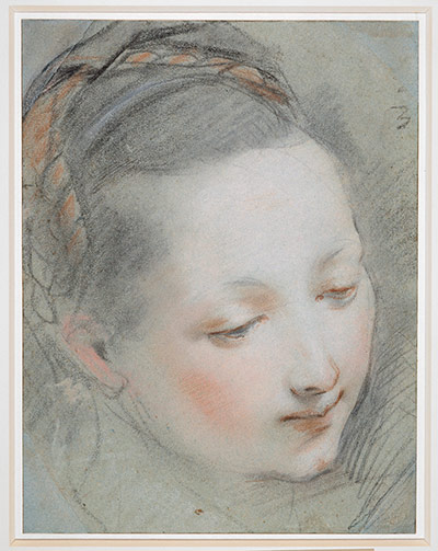 Federico Barocci: Head of the Virgin Mary by Barocci