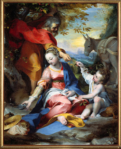 Federico Barocci: Rest on the Flight into Egypt by Barocci