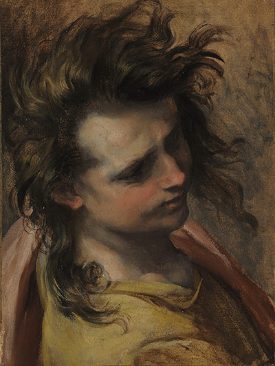 Federico Barocci 2: Federico Barocci's Head study for Saint John the Evangelist