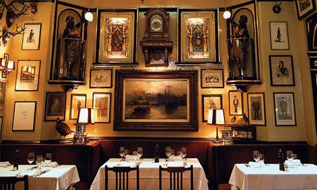 rules restaurant london wc2 covent garden england ten naughty guardian famous cinq velvet