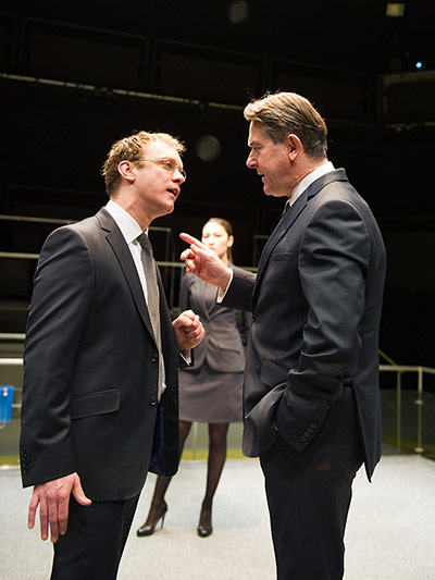 Kenton Seven Days: Sam Troughton, Eleanor Matsuura and Adrian Lukis in Bull