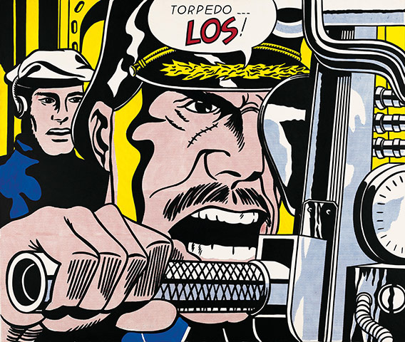 Roy Lichtenstein : Torpedo...LOS! 1963  by Roy Lichtenstein 