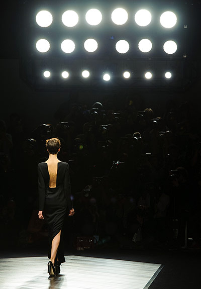 LFW - Day 2: DAKS Catwalk - London Fashion Week 2013