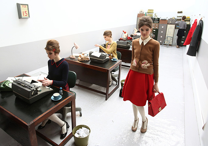 24 hours: London, England:  Orla Kiely Catwalk