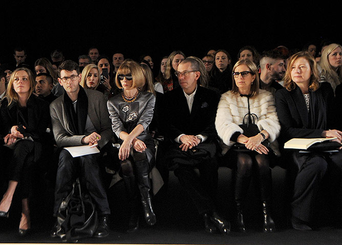 London Fashion Week: The Mulberry Autumn Winter 2013 show at Claridge's Hotel