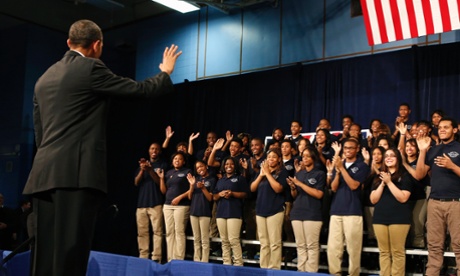 Obama speaks in Chicago