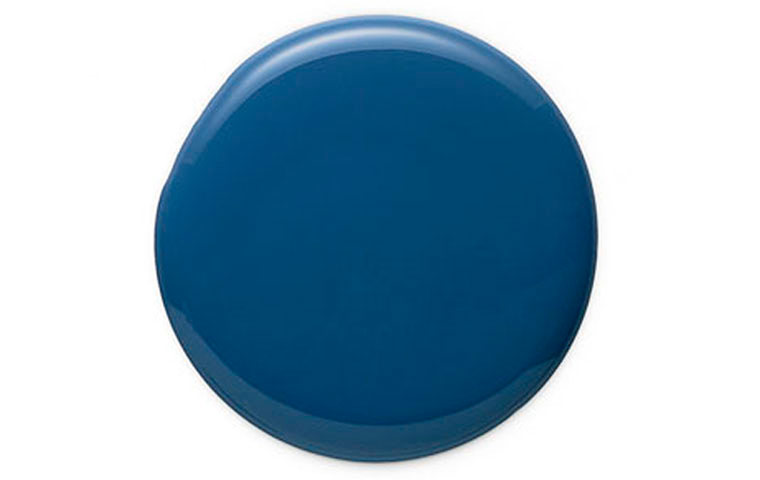 Homes - From Dawn to Dusk: blob of indigo blue paint