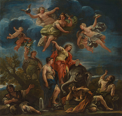 Art Fund: Luca Giordano, Allegory of Temperance