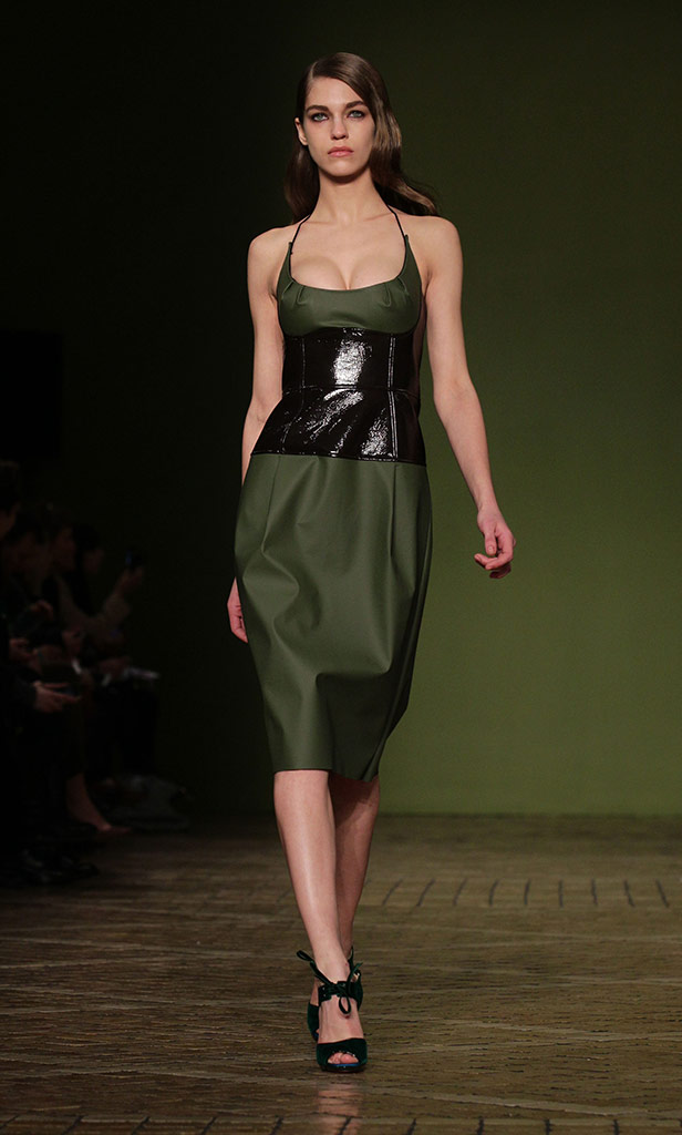 Jonathan Saunders Catwalk, London fashion week 2013. 