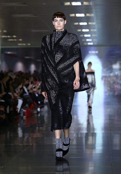 London fashion week: Mary Katrantzou, London fashion week 2012-13. 