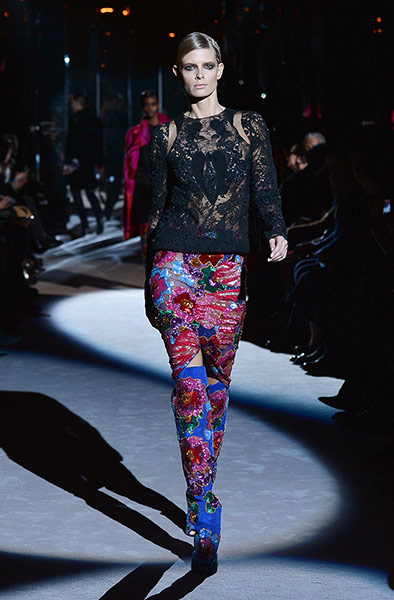London fashion week: Tom Ford, London fashion week, 2012/13