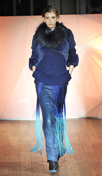 London fashion week: Matthew Williamson, LFW  2013.