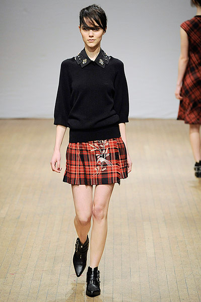 London fashion week: Clements Ribeiro, LFW 2013.