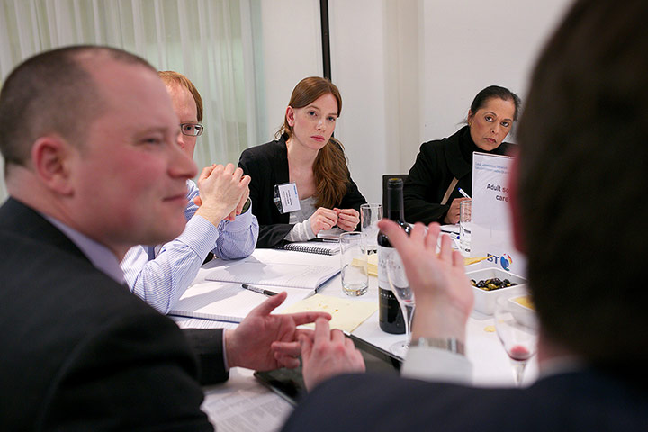 Feb 13 LGLQ: Discussion tables at the February 2013 LGLQ