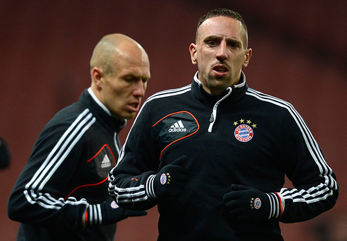 football: Franck Ribery