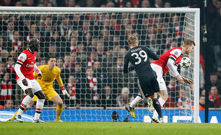 football6: Arsenal v Bayern Munich - UEFA Champions League Second Round First Leg