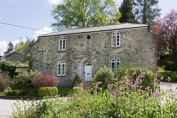 south cornwall: Restormel Cottage, near Lostwithiel