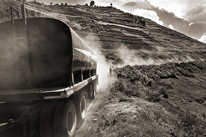 CIWEM competition winners: An Oil Truck Heading Through Rwanda Bound forUganda, 2011