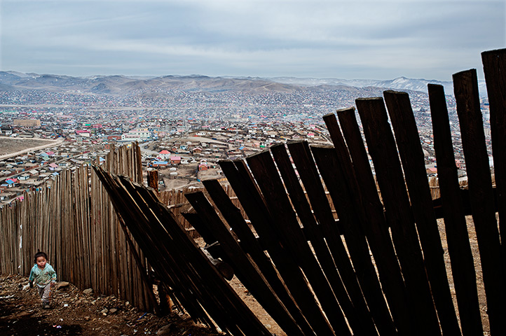 CIWEM competition winners: Environmental migrants: the last illusion. Ulaan Baator, Mongolia.