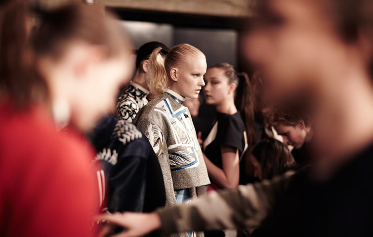 Backstage Peter Pilotto: Backstage Peter Pilotto