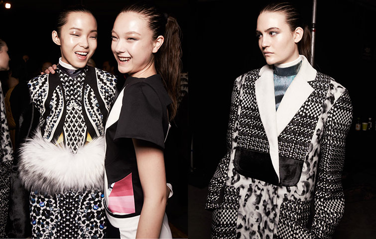 Backstage Peter Pilotto: Backstage Peter Pilotto