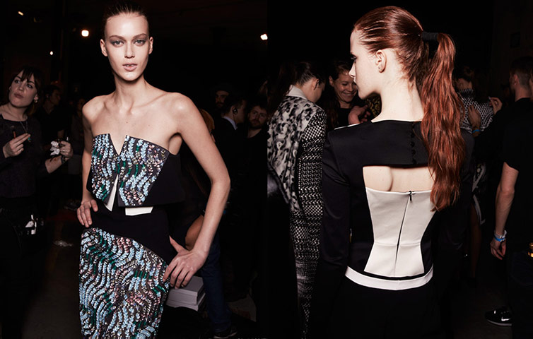 Backstage Peter Pilotto: Backstage Peter Pilotto