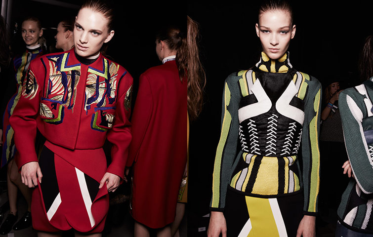 Backstage Peter Pilotto: Backstage Peter Pilotto