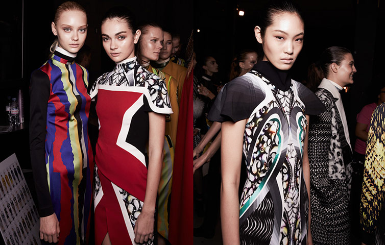 Backstage Peter Pilotto: Backstage Peter Pilotto