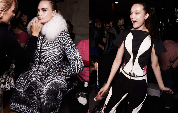 Backstage Peter Pilotto: Backstage Peter Pilotto