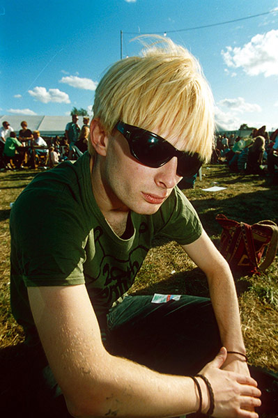 Thom Yorke: Thom Yorke at Reading Rock Festival, August 1994